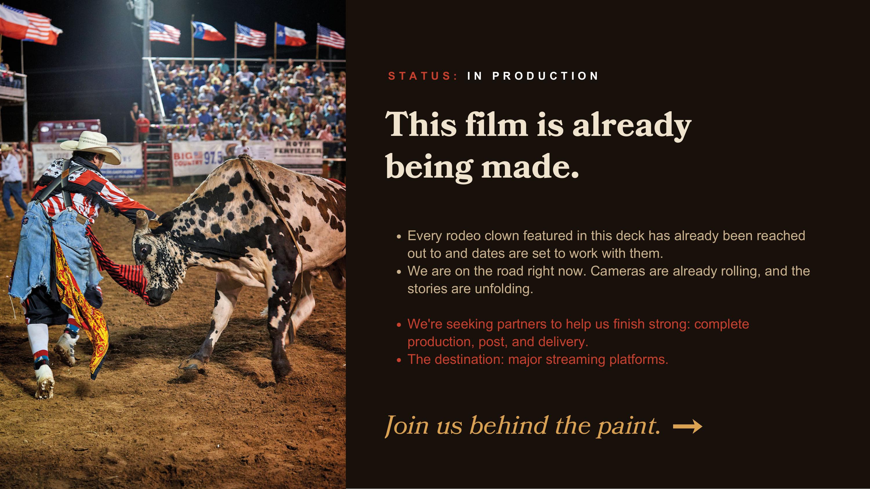 Behind the Paint pitch deck — slide 8